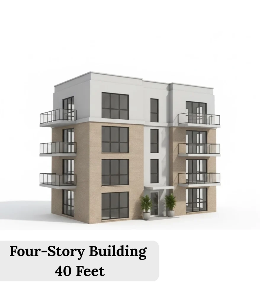 four-story-building-40-feet