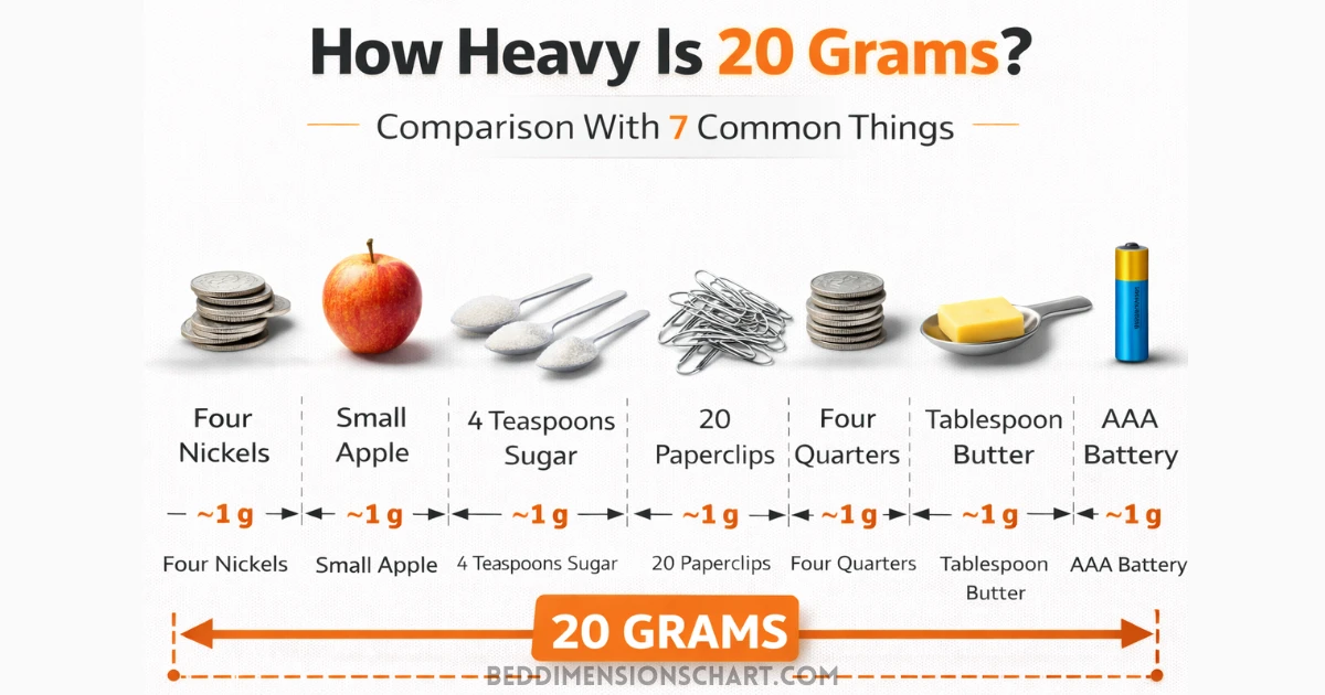 how-heavy-is-20-grams-comparison