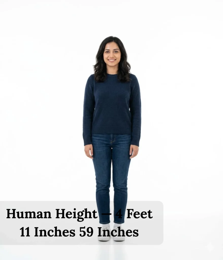 human-height-—-4-feet-11-inches-59-inches