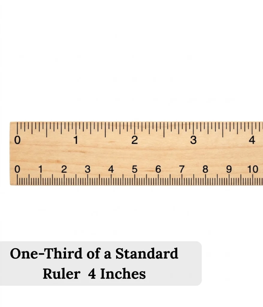 one-third-of-a-standard-ruler-4-inches