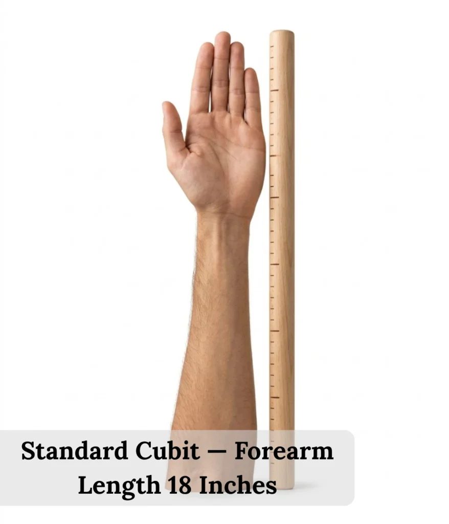 standard-cubit-forearm-length-18-inches
