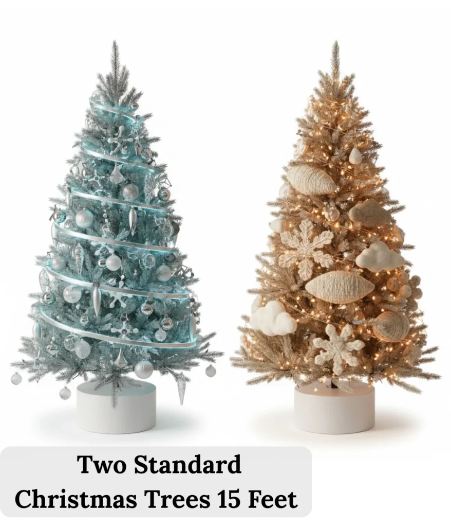 two-standard-christmas-trees-15-feet