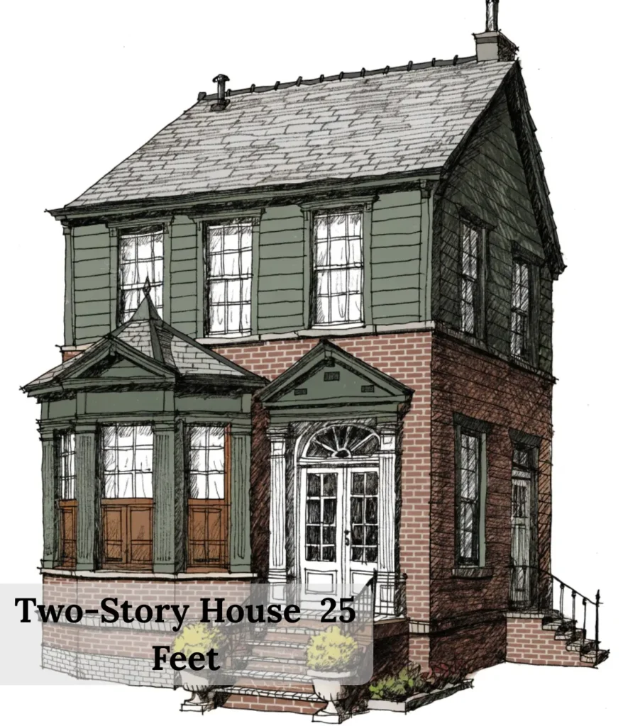 two-story-house-25-feet