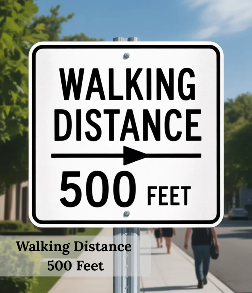 walking-distance-500-feet
