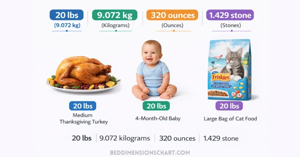 how-heavy-is-20-pounds