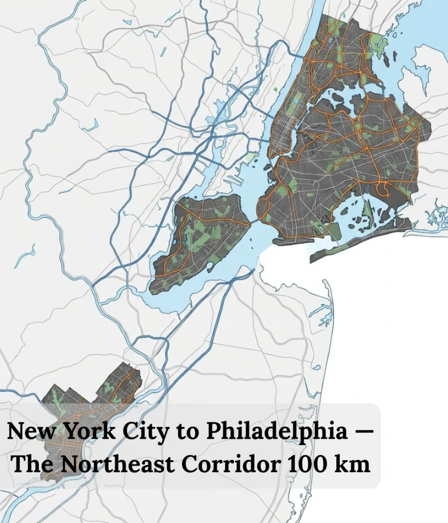 new-york-city-to-philadelphia-100-km