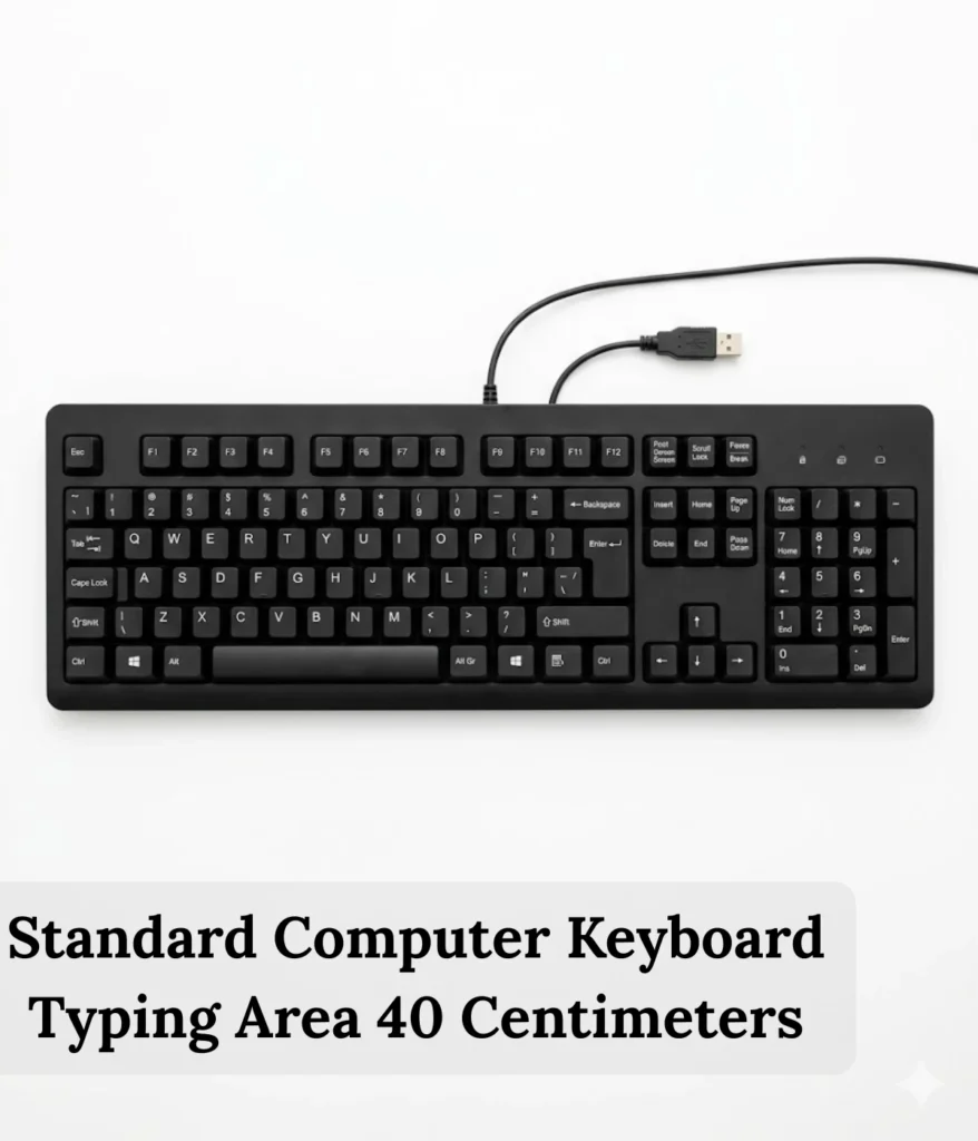 standard-computer-keyboard-typing-area-40-centimeters