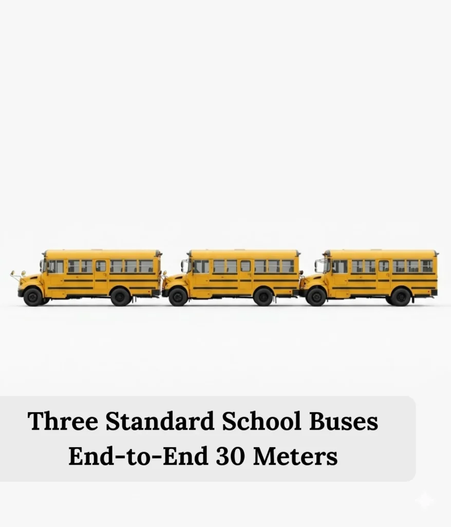 three-standard-school-buses-end-to-end-30-meters