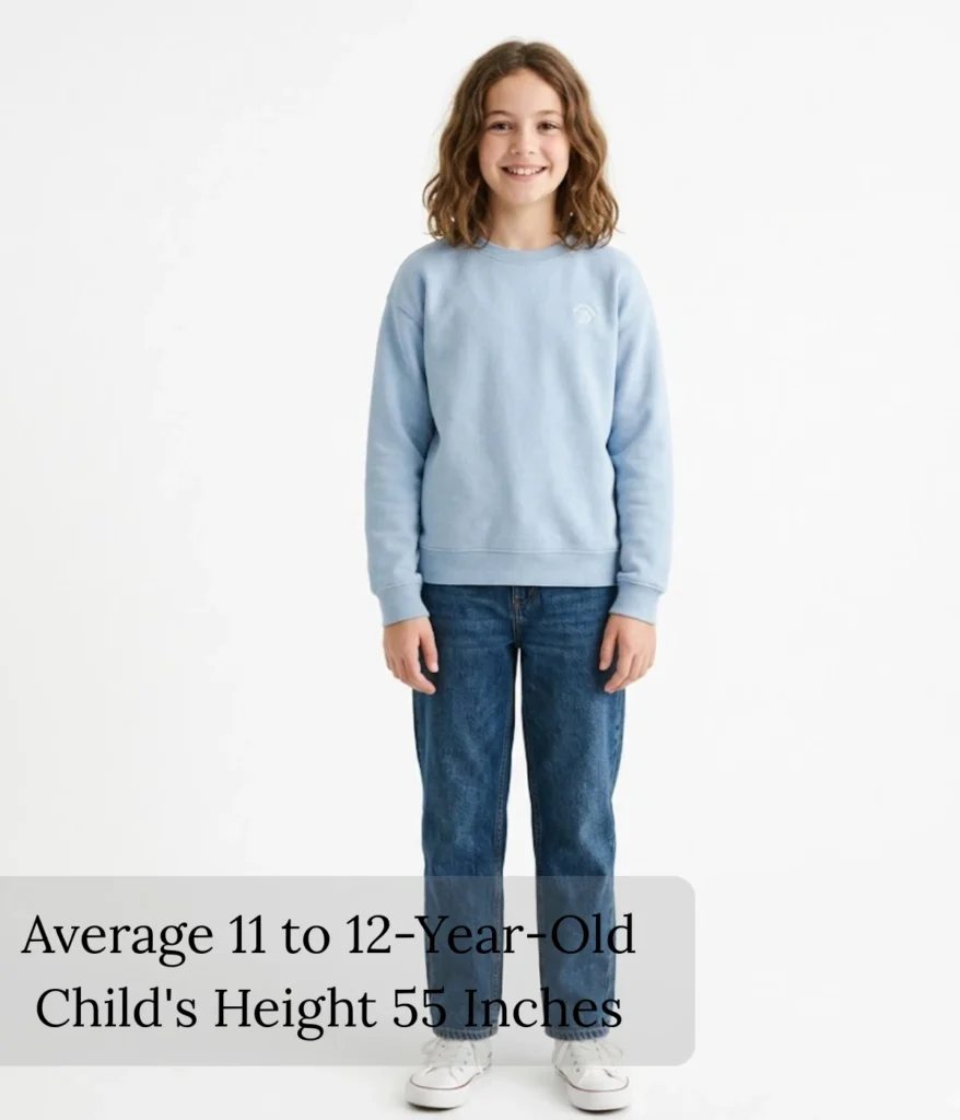 average-11-to-12-year-old-childs-height-55-inches
