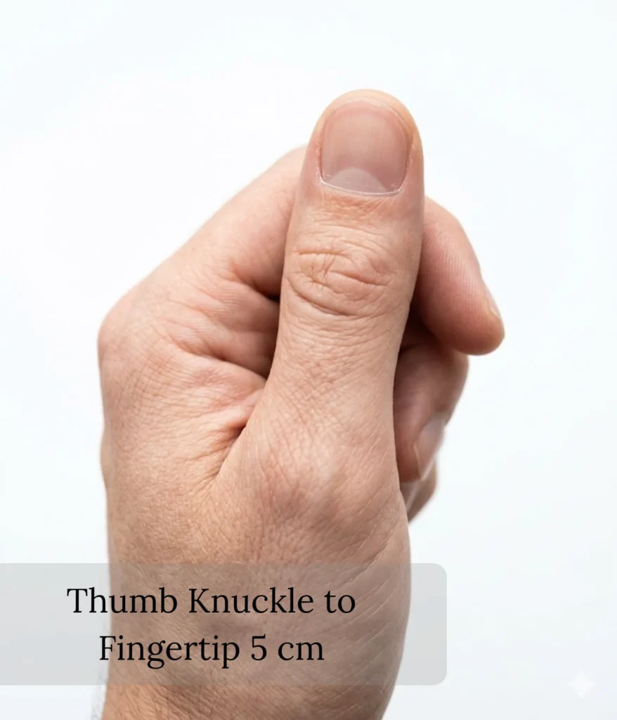 thumb-knuckle-to-fingertip-5-cm