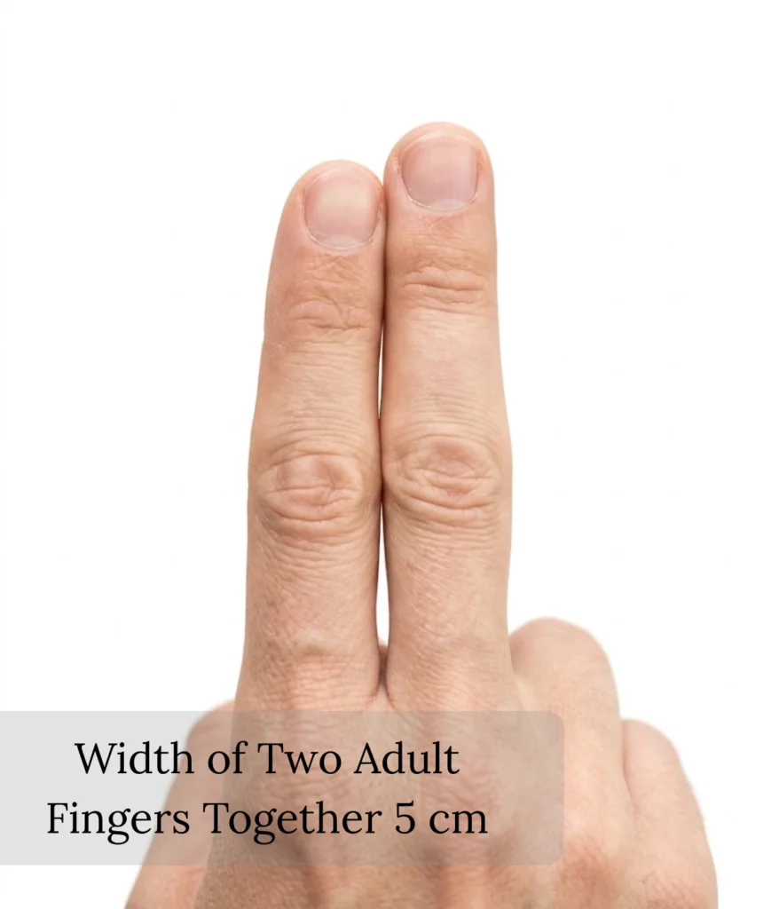 width-of-two-adult-fingers-together-5-cm