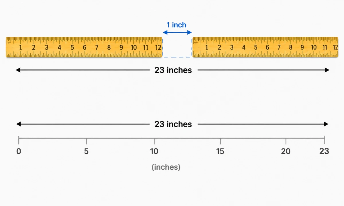 how-long-is-23-inches-exactly