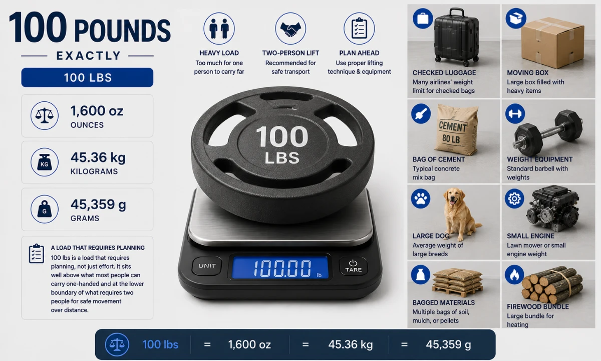 how-heavy-is-100-pounds-exactly