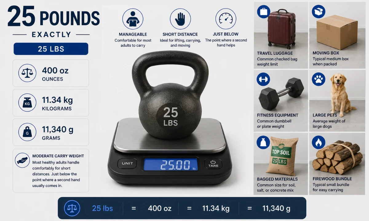 how-heavy-is-25-pounds-exactly