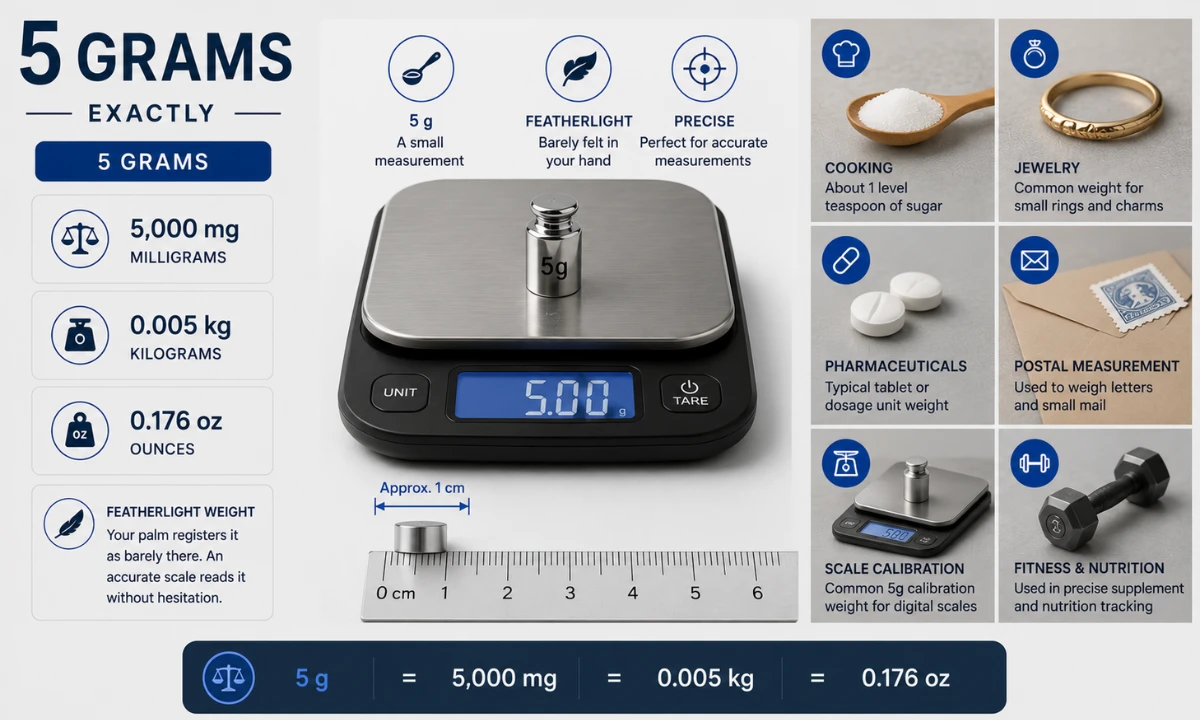 how-much-heavy-is-5-grams-exactly