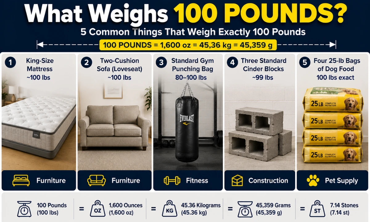 what-weighs-100-pounds