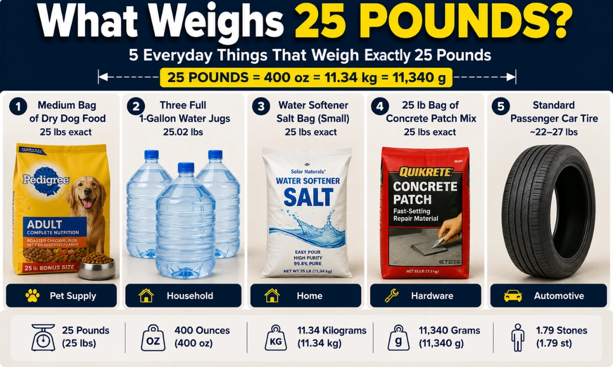 what-weighs-25-pounds