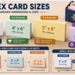 index-card-standard-dimensions
