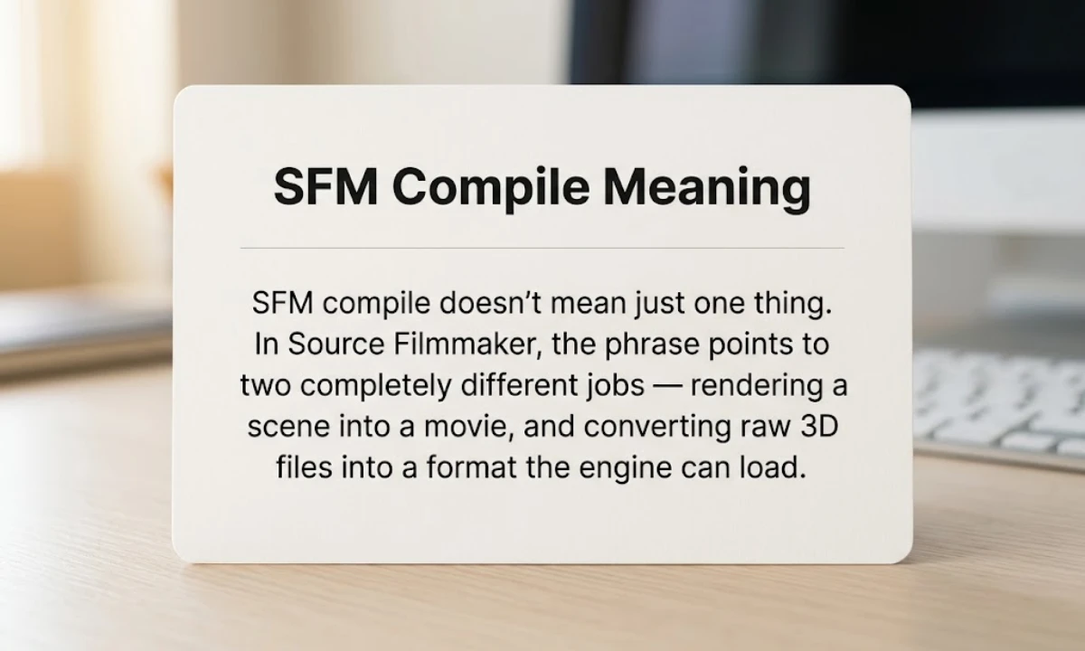 sfm-compile-meaning